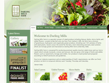 Tablet Screenshot of darlingmillsfarm.com.au